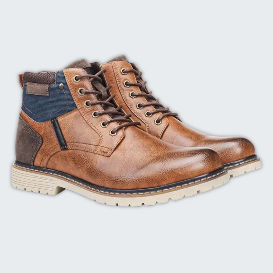 Antonio - Leather Boots with Winter Lining